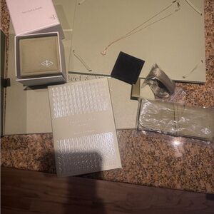 Van Cleef & Arpels 16” 18k YG MO Pearl SWEET Butterfly Necklace Never worn ..